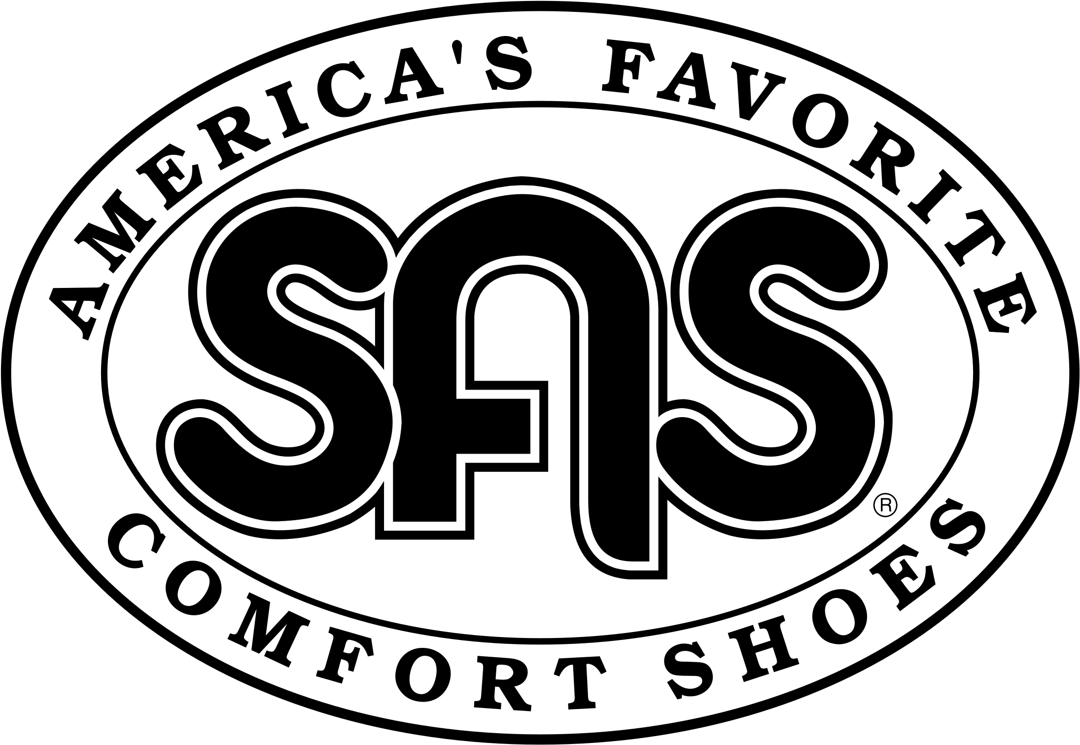 Sas Logo Png Transparent - Sas Shoemakers Clipart (2400x2400), Png Download