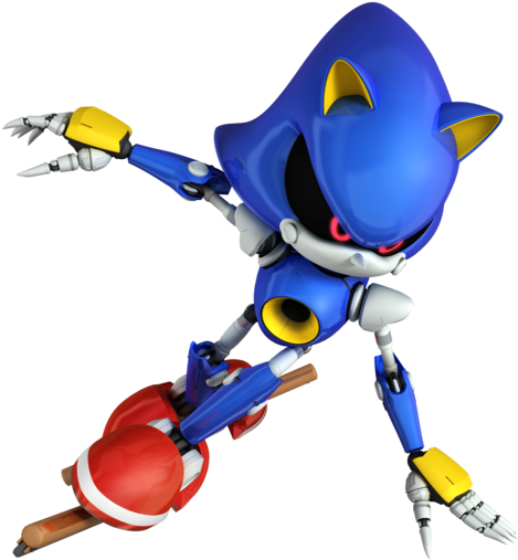 Mario And Sonic At The Olympic Winter Games Metal Sonic Clipart (600x600), Png Download