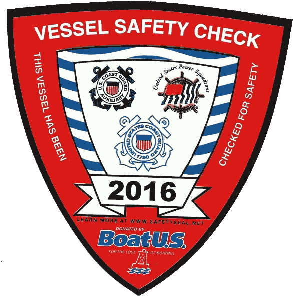 Uscg Vessel Safety Check Clipart (605x613), Png Download