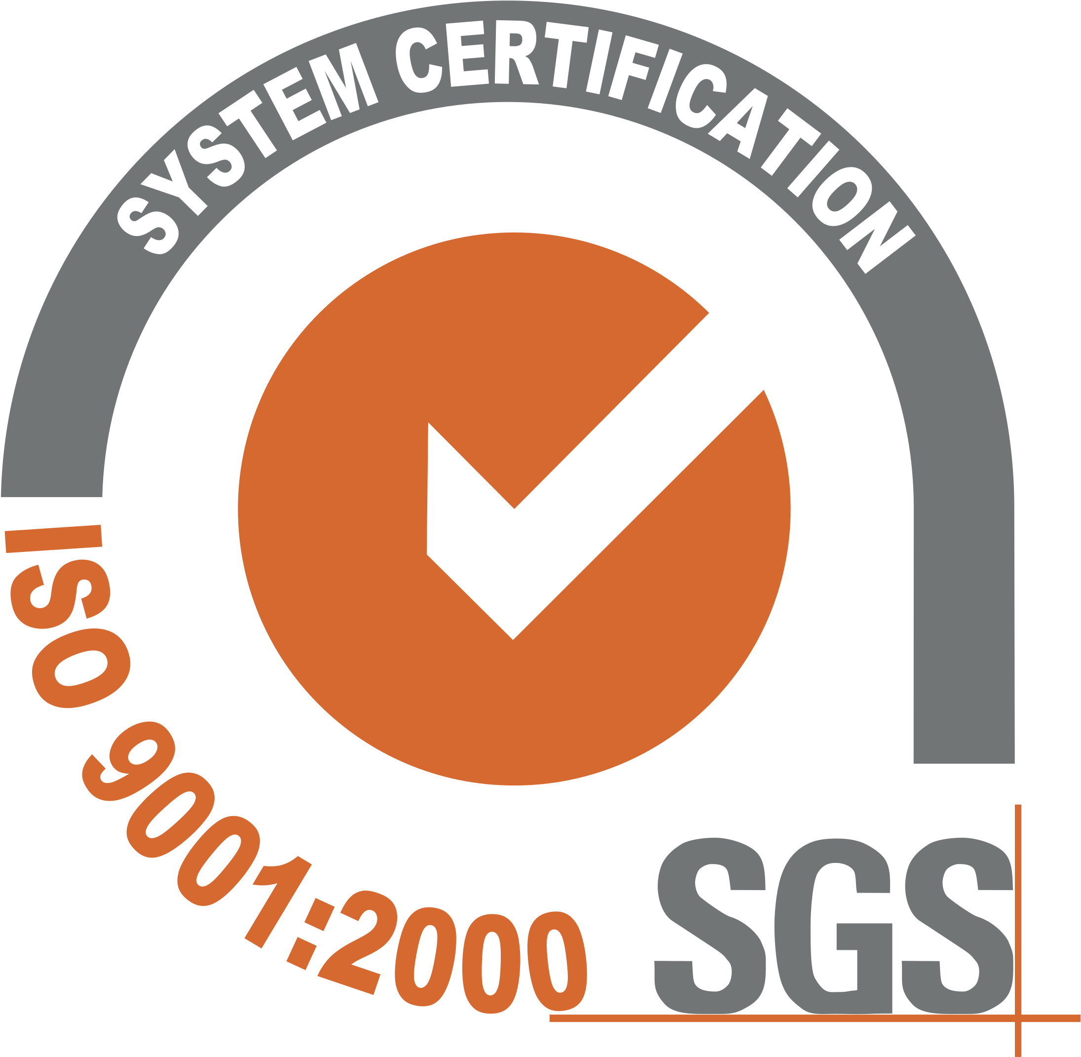 Iso 9001 2000 Sgs Logo Png Transparent - Logo Iso 9001 Vector Clipart (2400x2400), Png Download