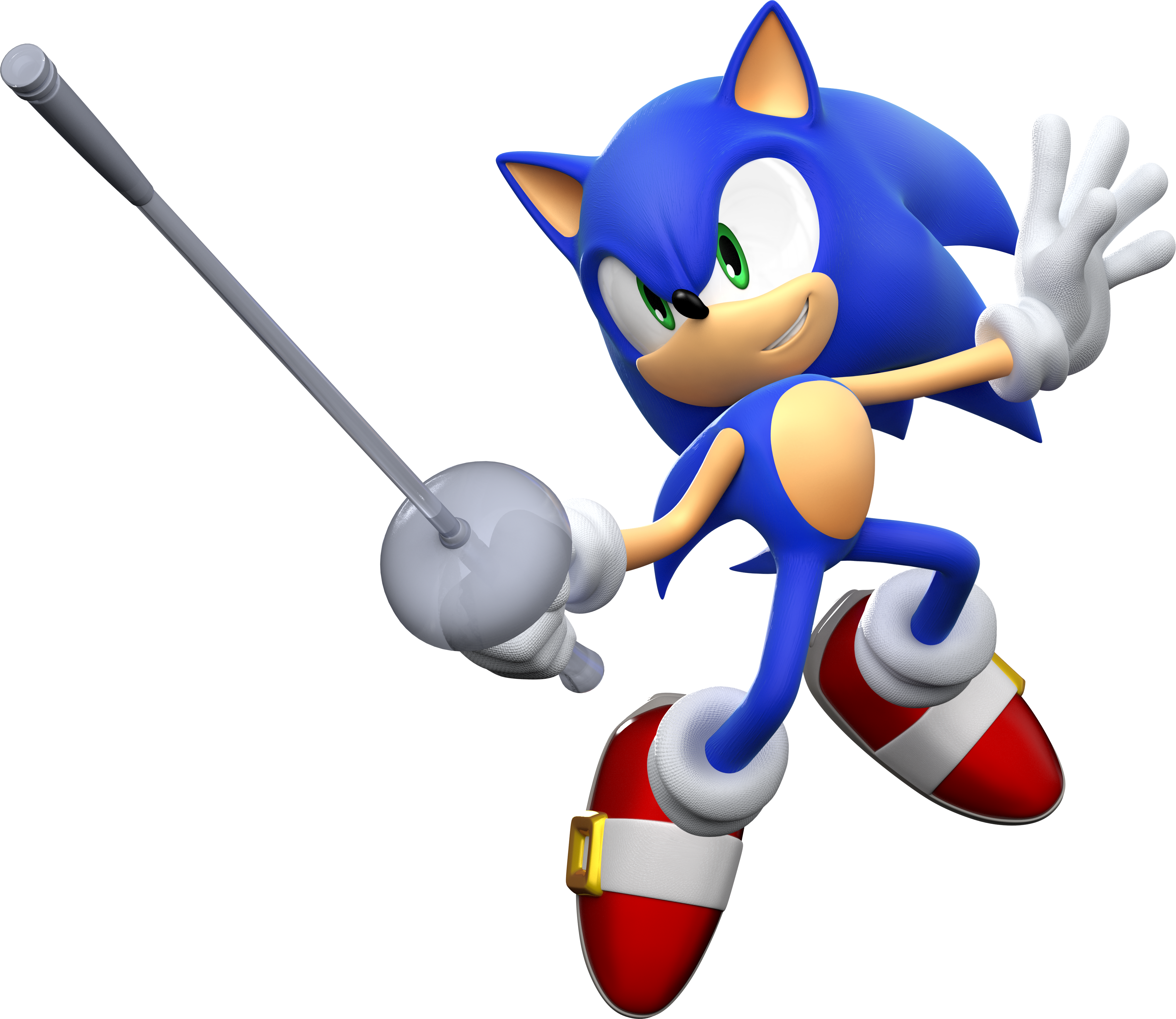 London Sonic Image - Mario And Sonic At The London 2012 Olympic Games Sonic Clipart (4010x3475), Png Download
