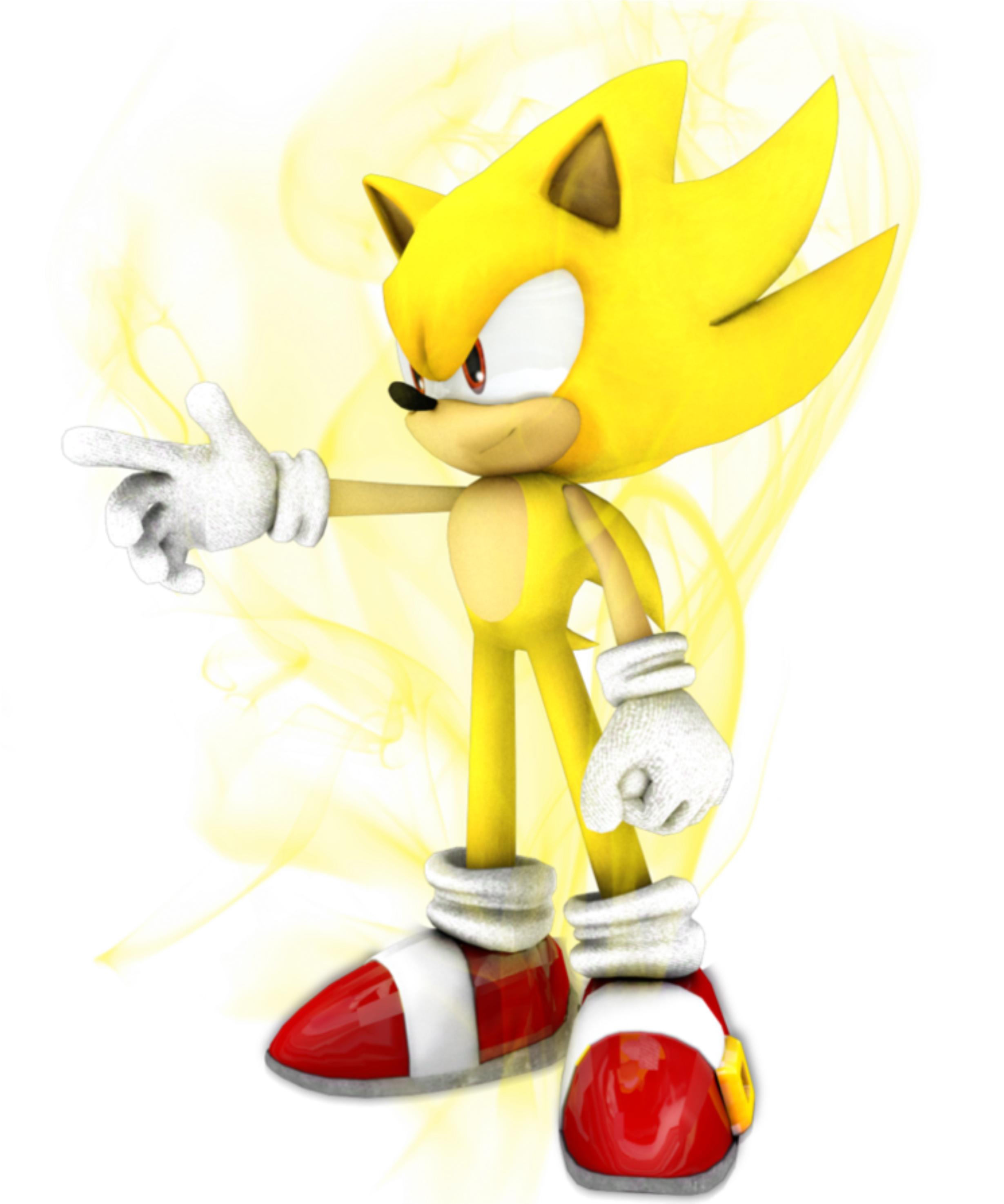 Sonic Sonic Amarelo 4 Png - Sonic The Hedgehog Images Super Clipart (2946x2946), Png Download