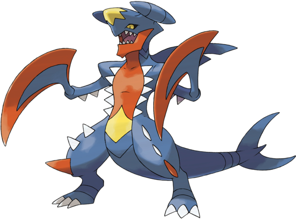 Amazingly, A Pokemon So Popular And So Competitively - Pokemon Mega Garchomp Clipart (600x600), Png Download