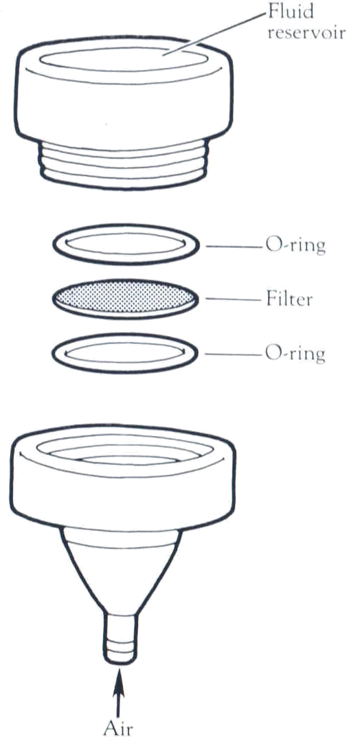 Arrangement Of Filter And Filter Holder - Membrane Filter Holder Clipart (532x1138), Png Download