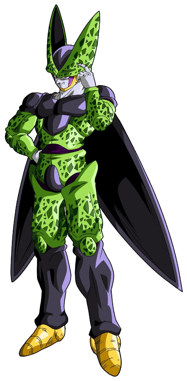 View Fullsize Cell Image - Cell Dragon Ball Z Clipart (1000x1400), Png Download