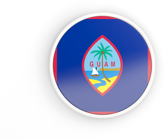 Illustration Of Flag Of Guam - Guam Flag Clipart (640x480), Png Download