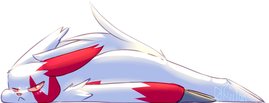 Here's A Transparent Zangoose Laying On Your Dash Because - Sports Car Clipart (1235x611), Png Download