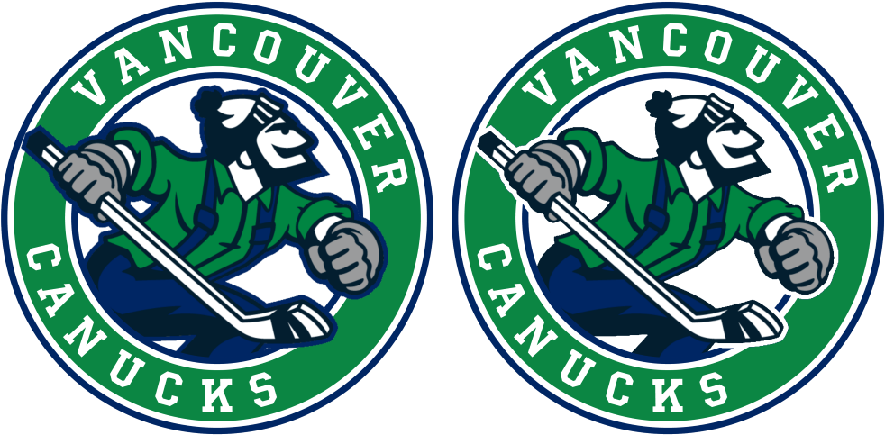 Vancouver Canucks Alternate Logo , Png Download - Vancouver Canucks Round Logo Clipart (982x483), Png Download
