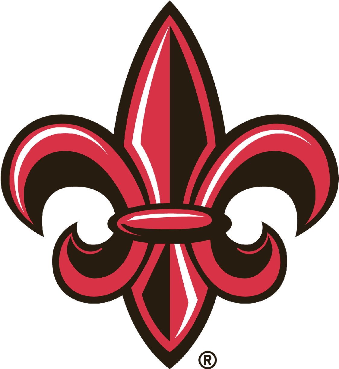 University Of Louisiana At Lafayette Clipart (1124x1224), Png Download