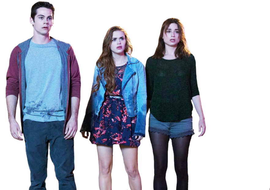 Graphic Royalty Free Png Teen Wolf By Mystery Marsee - Teen Wolf Cast Png Clipart (882x622), Png Download