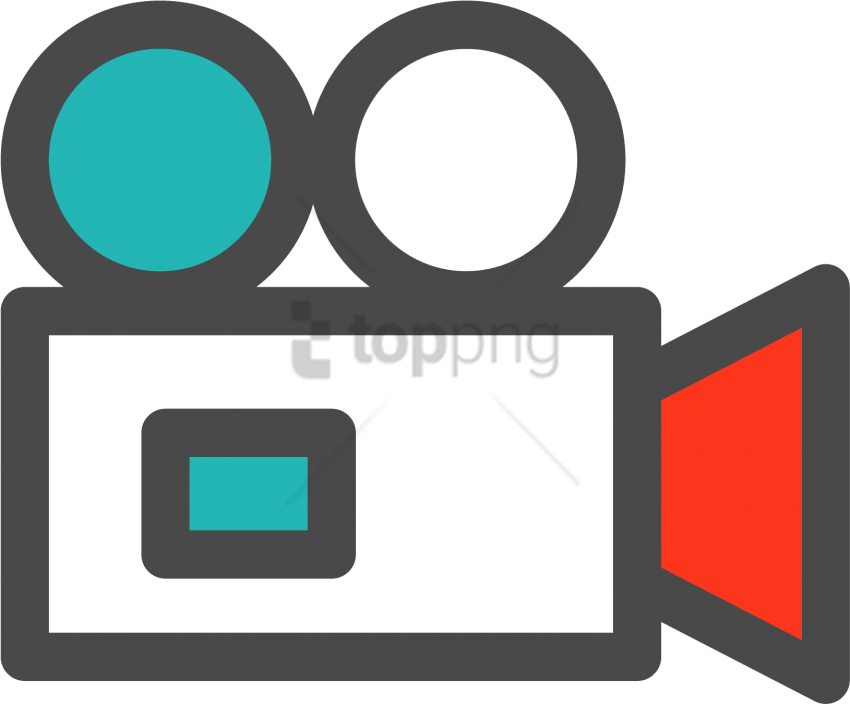 Free Png Video Cameras Computer Icons Film - Icon For Video Camera Png Clipart (850x704), Png Download