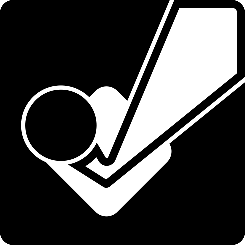 - Black Foursquare Icon , Png Download Clipart (980x980), Png Download