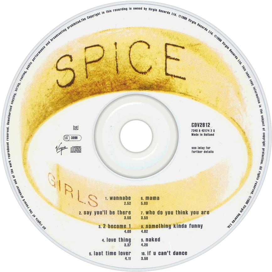 Spice Girls Cd , Png Download - Spice Girls Clipart (867x867), Png Download