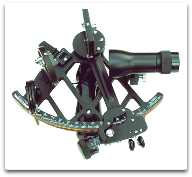 Roy Had Also Taught Me Coastal Navigation By Horizontal - Modern Sextant Clipart (666x632), Png Download