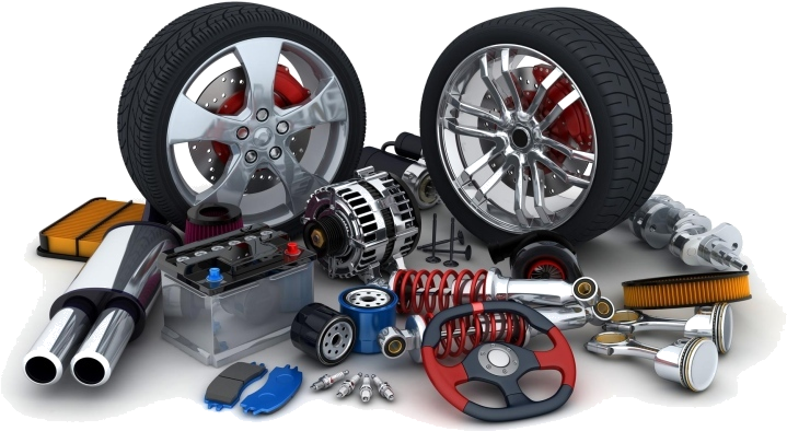 Car Accessories Png - Car Parts Clipart (768x461), Png Download