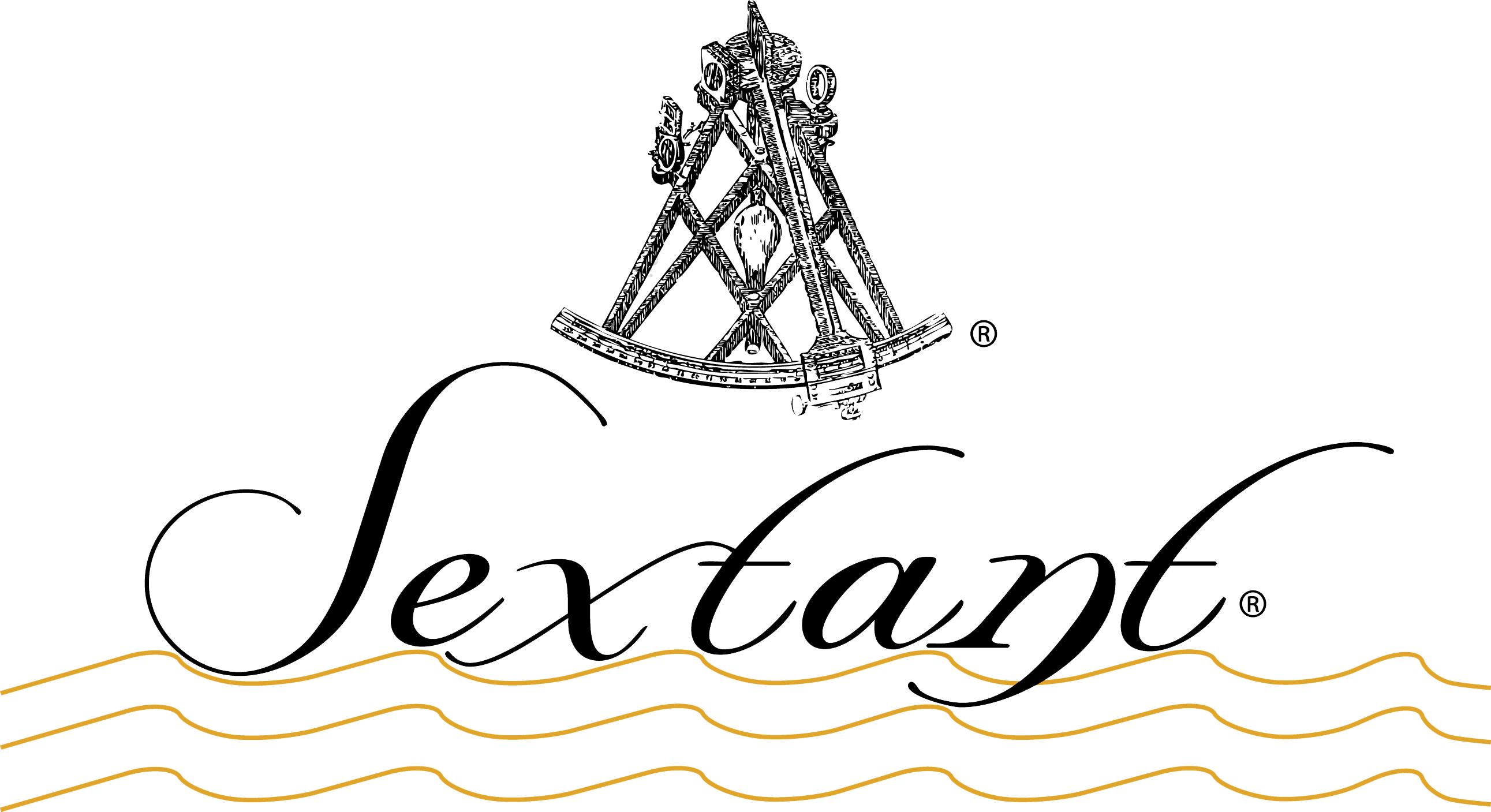 Sextant Logo-copy - Sextant Cabernet Sauvignon 2016 Clipart (2583x1407), Png Download
