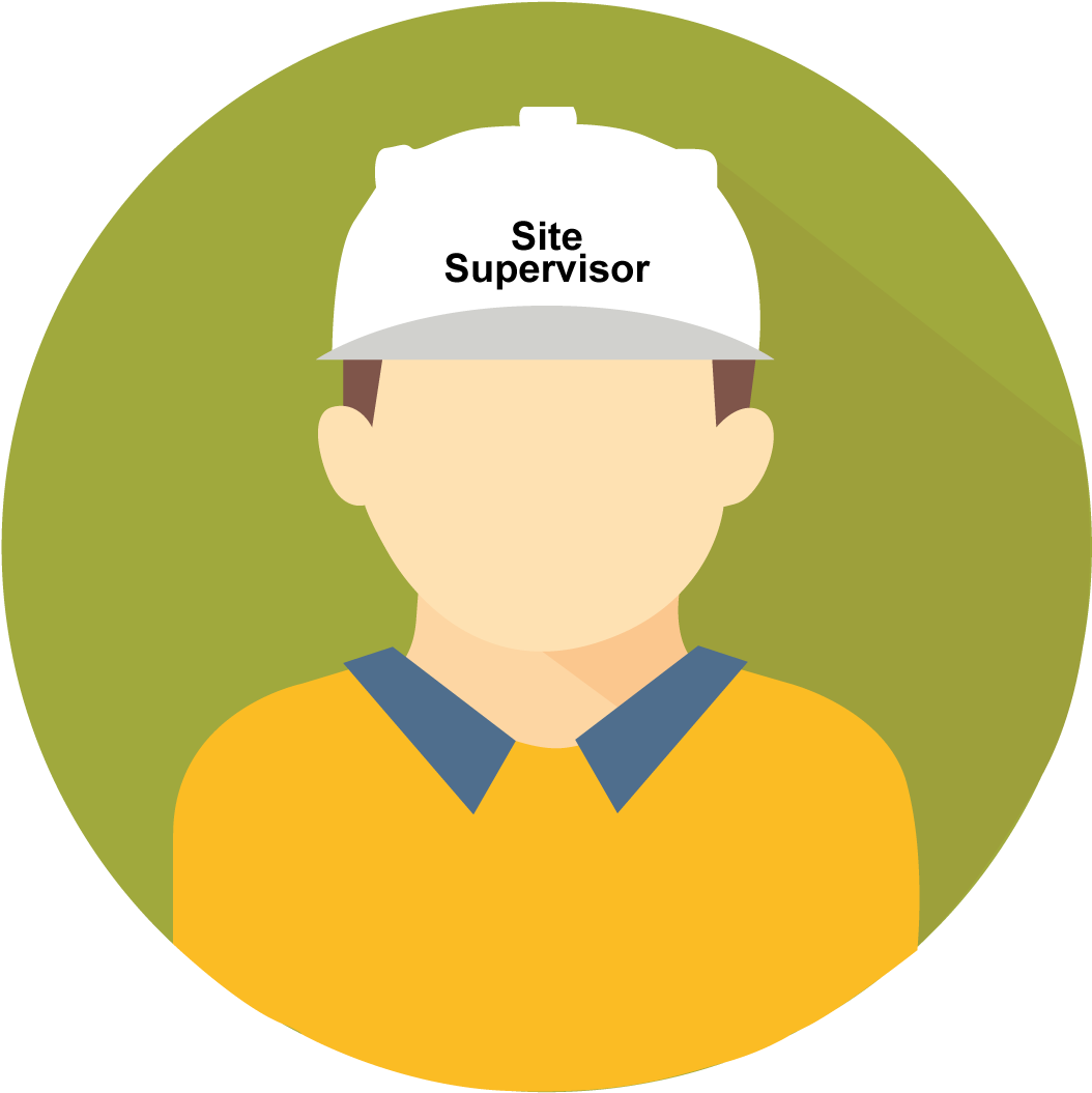 Consultant Clipart Construction Supervisor - Safety Supervisor Icon Png Transparent Png (1080x1080), Png Download