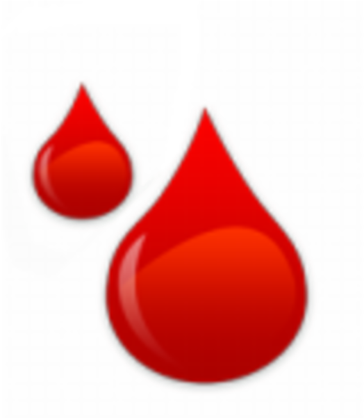 Blood Ico Clipart (600x600), Png Download