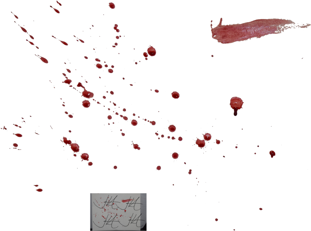 Blood Splatter - Blood Splatter Transparent Clipart (1024x763), Png Download