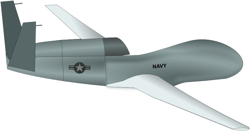 Medium Image - Rq 4 Global Hawk Png Clipart (800x419), Png Download