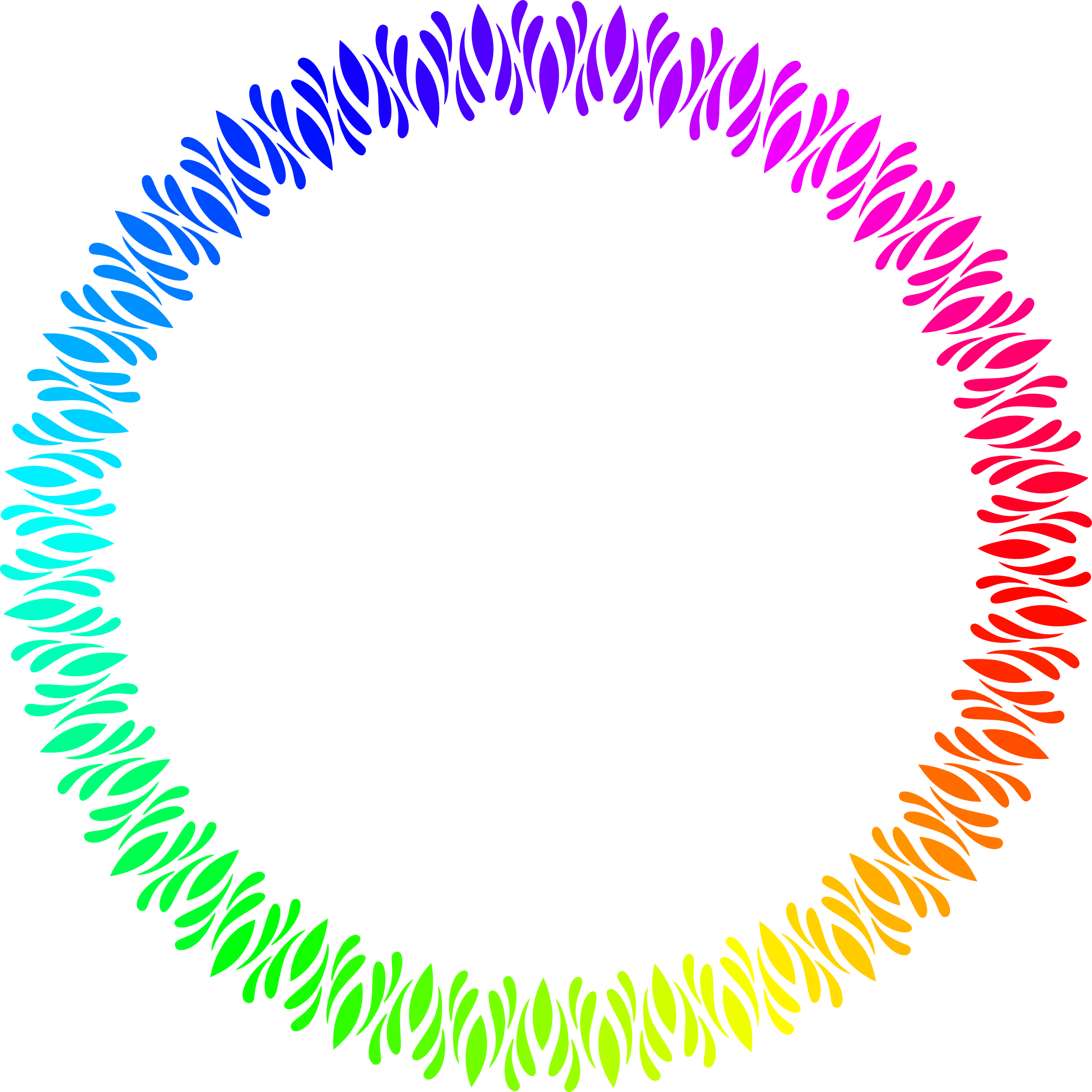 Big Image - Marco Decorativo Circular Png Clipart (2400x2400), Png Download