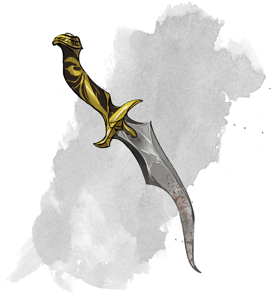 Dungeons And Dragons Weapons Dagger , Png Download Clipart (909x994), Png Download