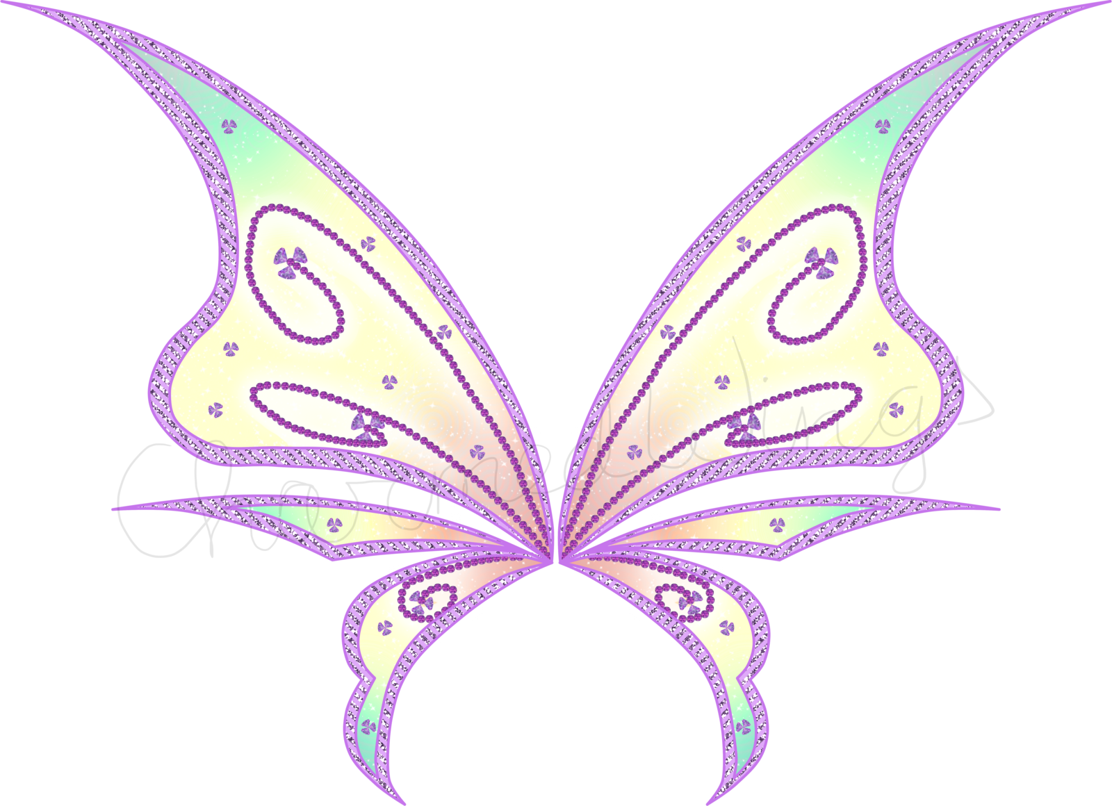 1275 X 1650 Png 58kb Fairy Wings Clipart Transparent Png (1600x1160), Png Download