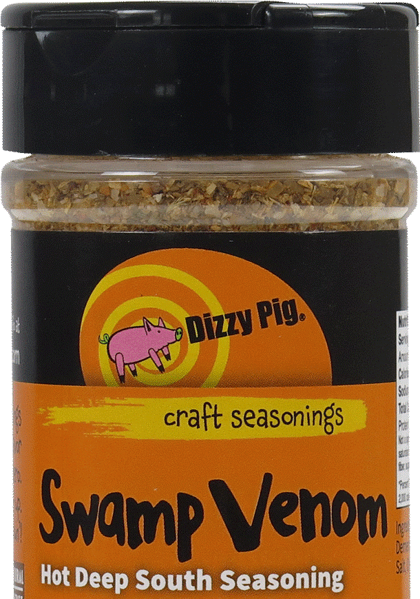 Dizzy Pig Bbq Seasonings Swamp Venom - Dizzy Clipart (1000x999), Png Download