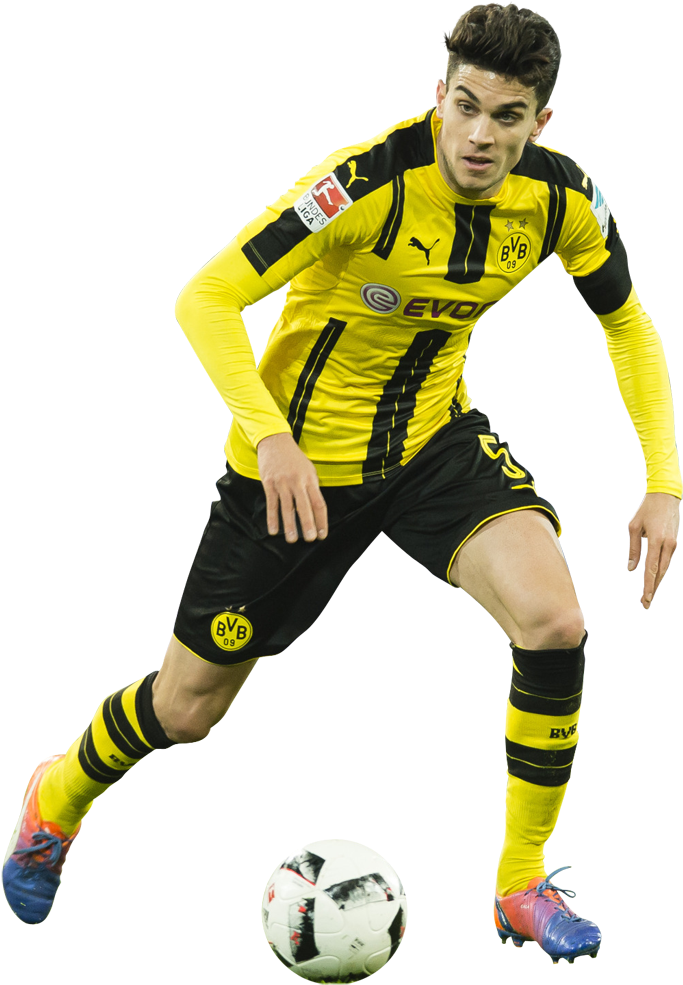 Marc Bartra 5 Png Graphic Library Download - Transparent Background Footballer Png Clipart (719x1022), Png Download