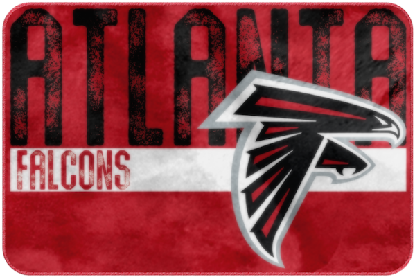Atlanta Falcons Foam Bath Mat 20 X - Atlanta Falcons Logo 2018 Clipart (640x640), Png Download