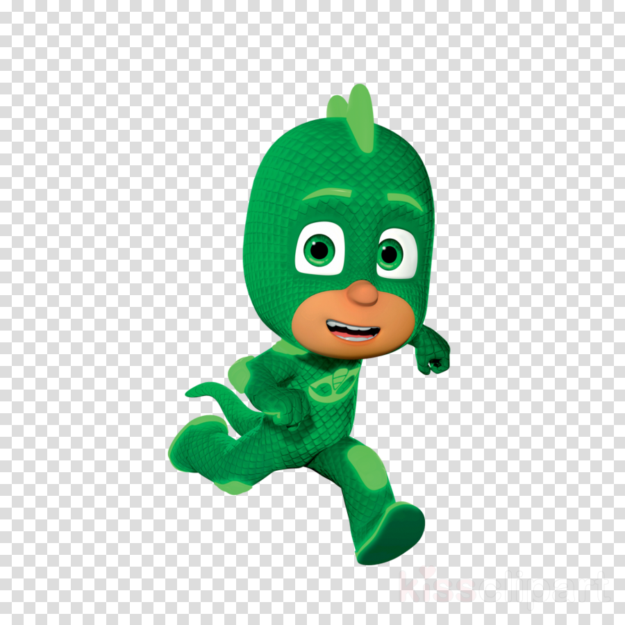 Pj Masks Png Clipart Pj Masks - Heroes En Pijama Verde Transparent Png (900x900), Png Download