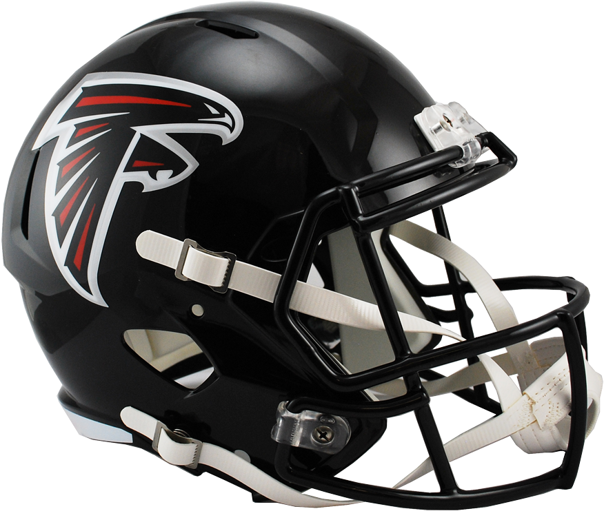Atlanta Falcons Speed Replica Helmet - Atlanta Falcons Helmet Clipart (900x812), Png Download