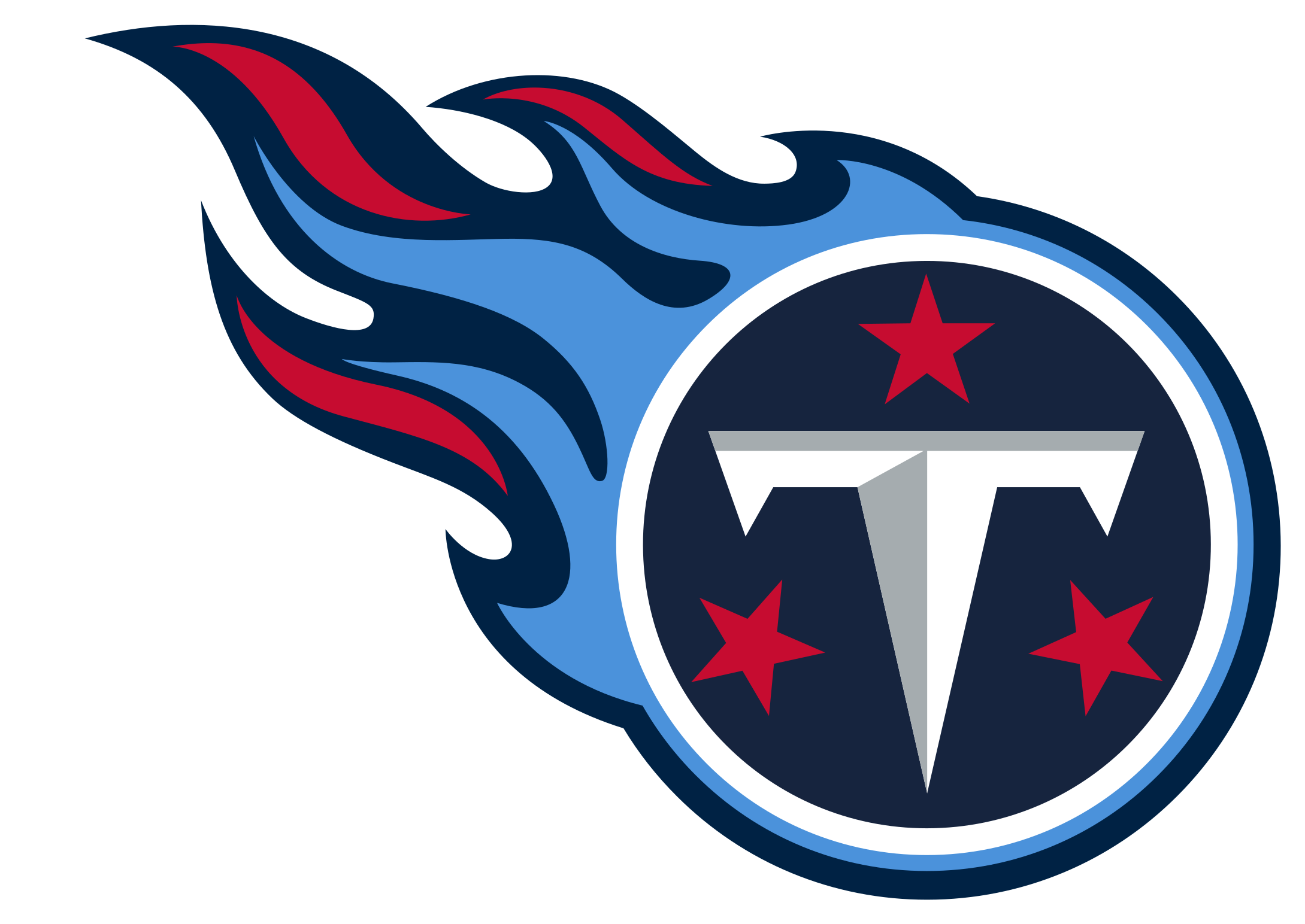 When The Team Started Their Career In 1960, Fans Knew - Tennessee Titans Logo Clipart (1920x1080), Png Download