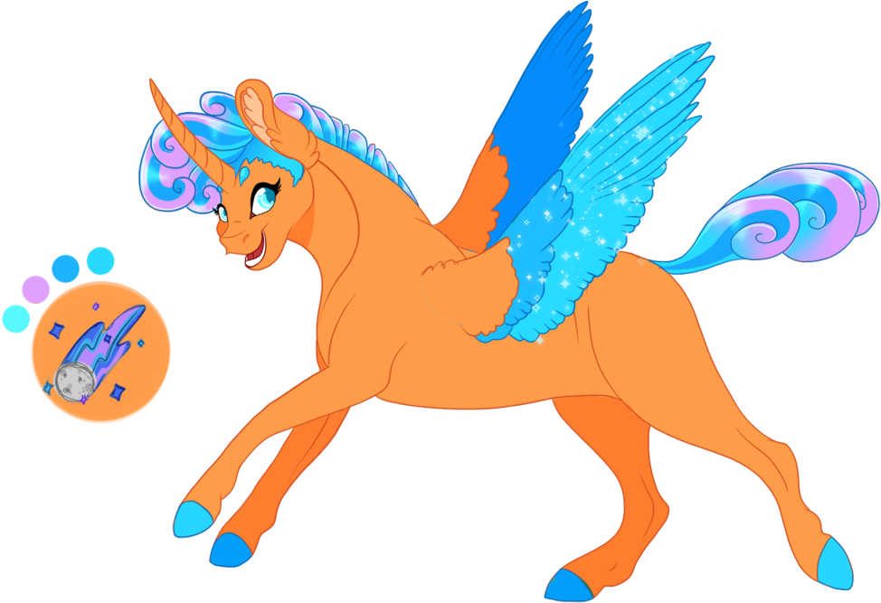 Comet Storm By Bijutsuyoukai - Cartoon Clipart (974x667), Png Download