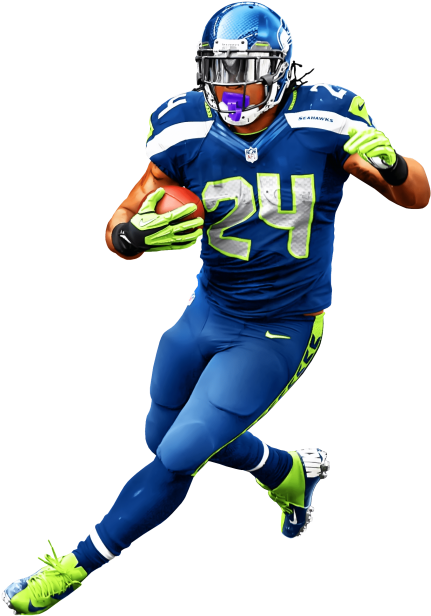 Download American Football Player Png Images Background - La Rams Players Png Clipart (481x647), Png Download