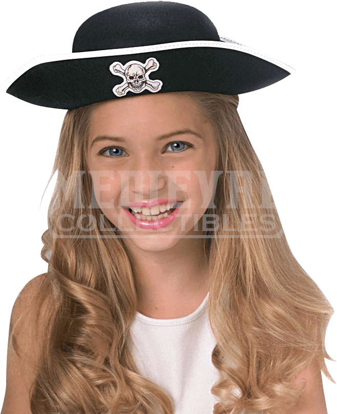 Childrens Costume Pirate Hat - Hat Clipart (819x819), Png Download