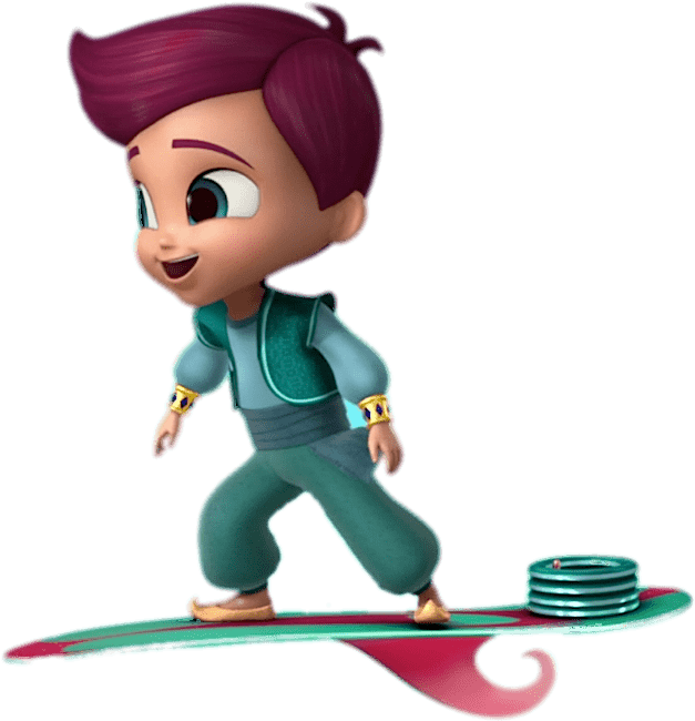 At The Movies - Shimmer And Shine Kaz Clipart (696x684), Png Download