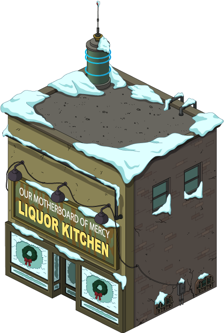Our Motherboard Of Mercy Liquor Kitchen - Illustration Clipart (469x691), Png Download