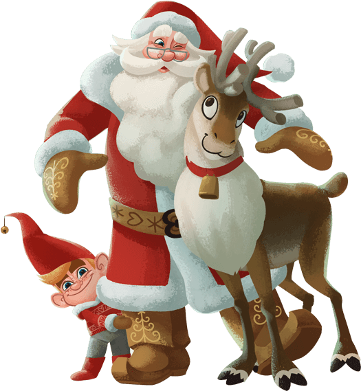 Christmas Santa Claus Images, Pictures, Photos, Wallpapers - Santa Claus Finland Finnish Santa Cartoon Clipart (531x588), Png Download