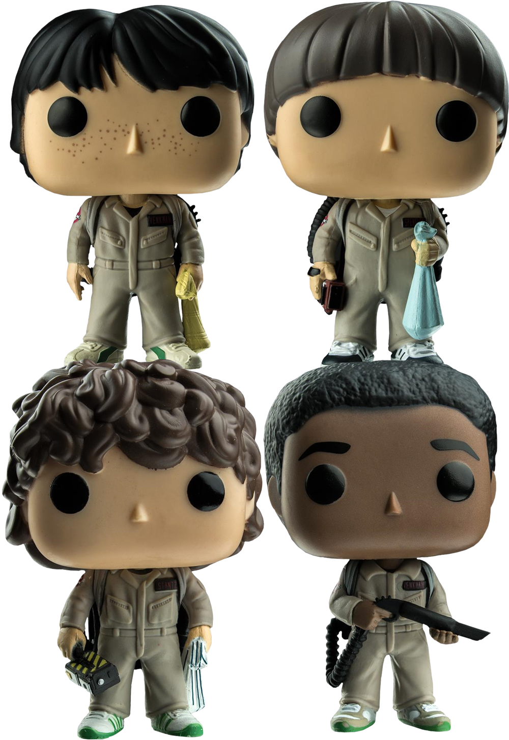 Ghostbusters Funko Pop Vinyl Bundle - Funko Pop Stranger Things Clipart (1000x1454), Png Download