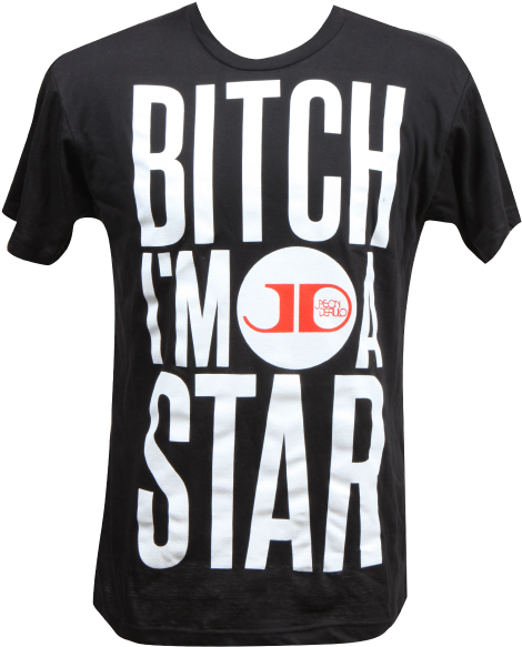 Jasonderuo Bitchimastar - Jason Derulo Where I Go Shirt Clipart (600x600), Png Download