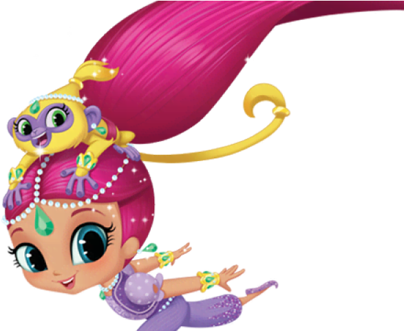 Shimmer And Shine Shimmer Alone Clipart (640x480), Png Download