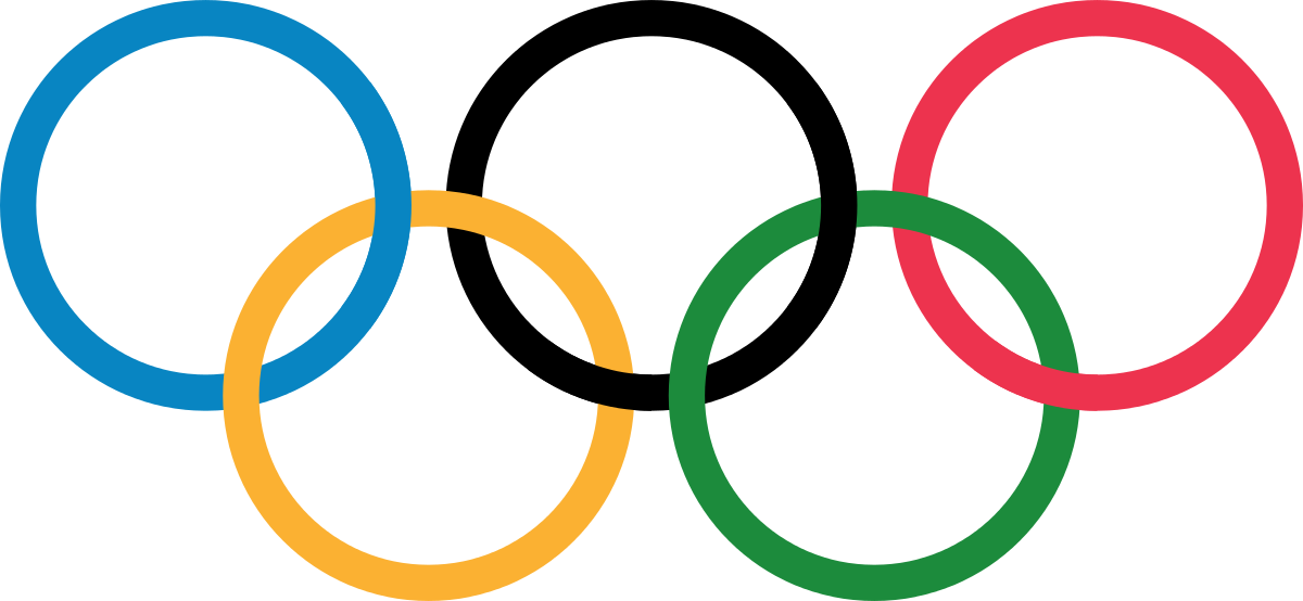 Olympic Rings With Transparent Rims - Olympics Logo Clipart (1020x495), Png Download