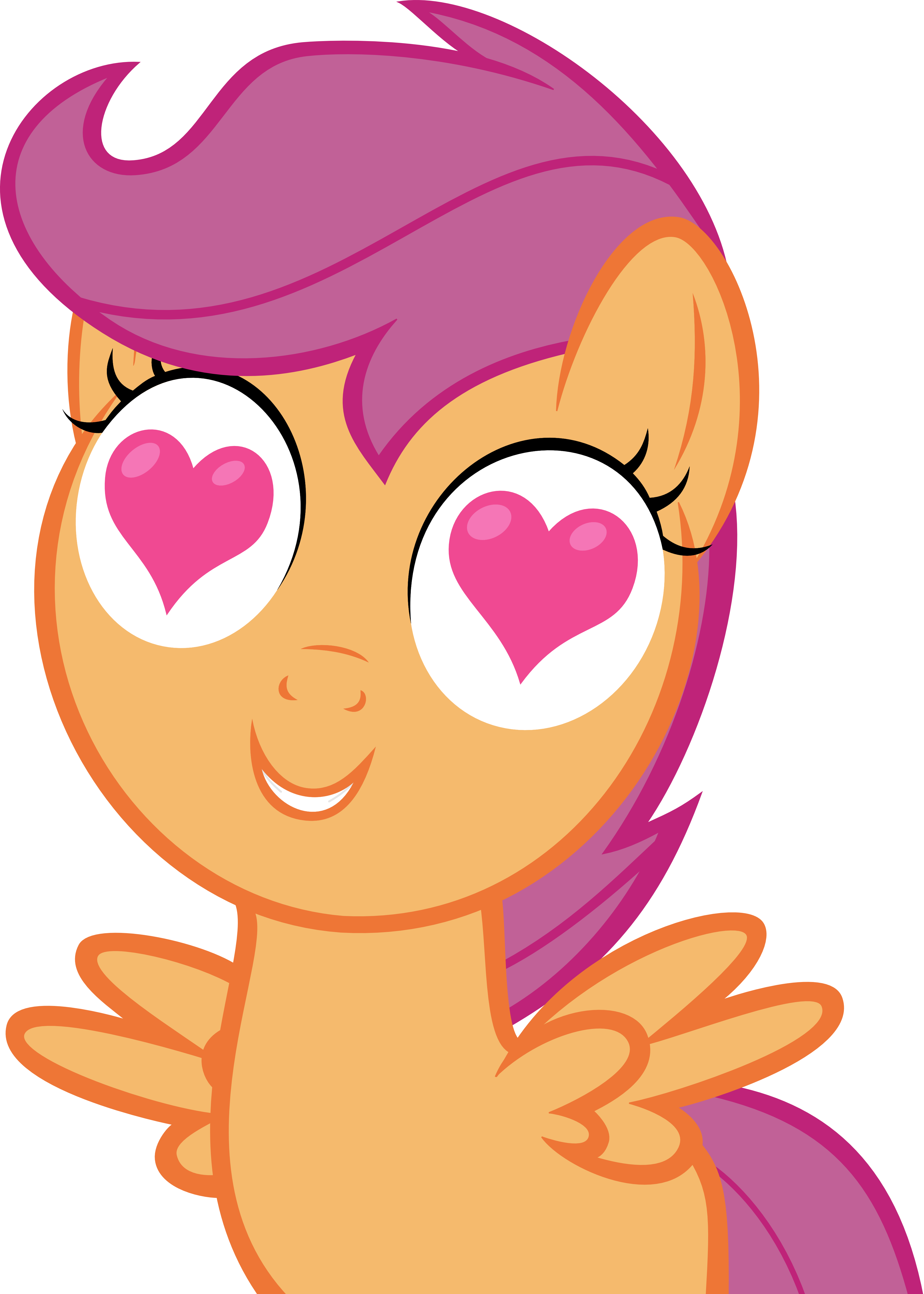 Love Eyes Cliparts - My Little Pony Love Eyes - Png Download (3668x5135), Png Download