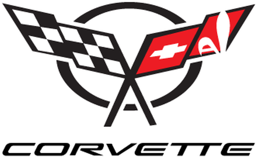 Steve Landers Auto Group Expects A 2019 C8 Corvette - Corvette C5 Logo Clipart (1000x1000), Png Download