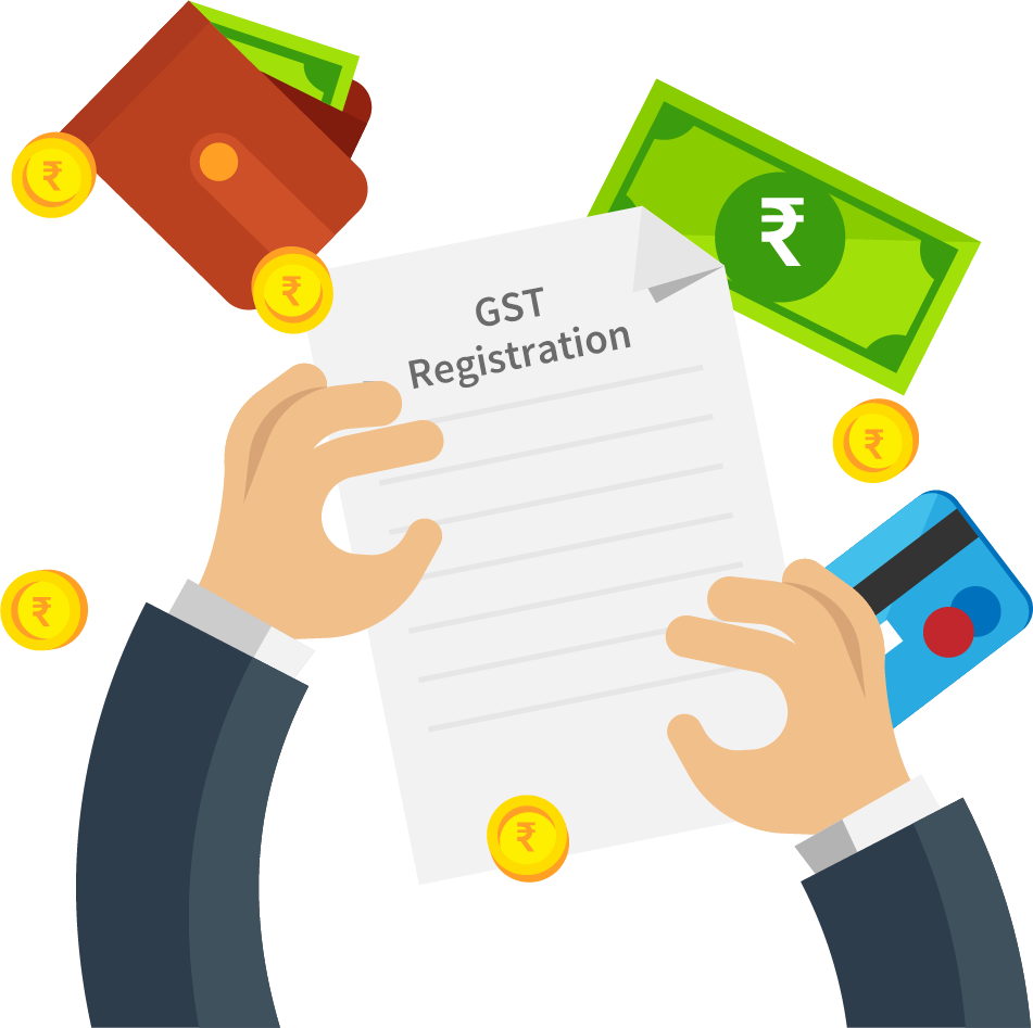Gst Registration Fees - Gst Registration Clipart (951x947), Png Download