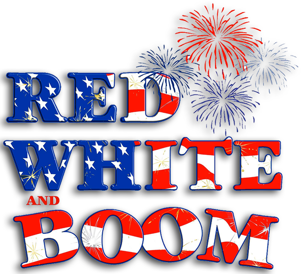 Red White Boom - Red White And Boom 2018 Clipart (608x552), Png Download