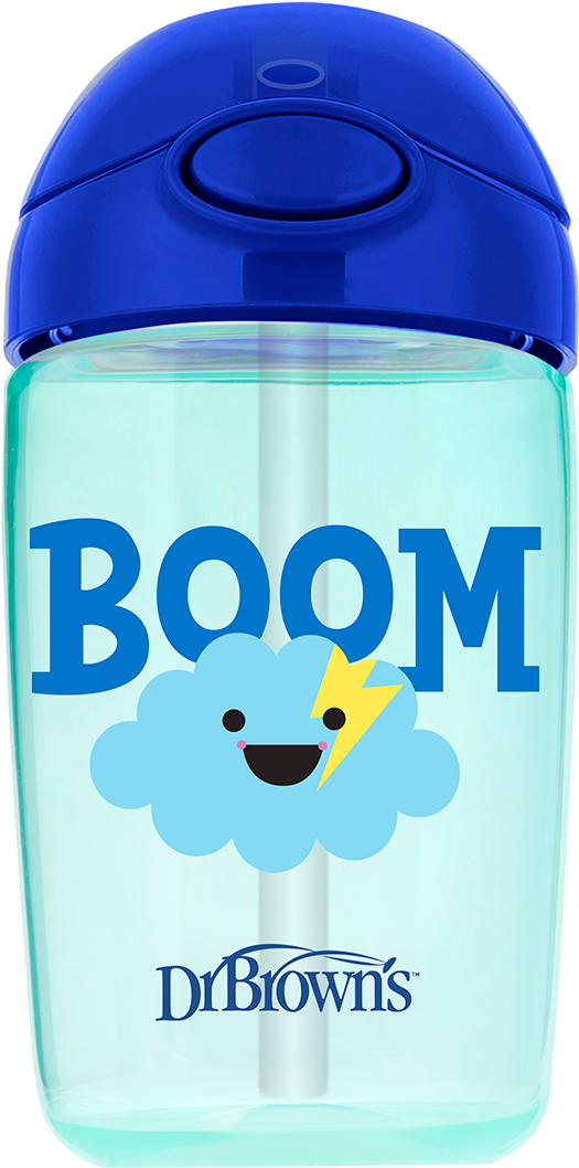 Drbrowns Straw Cup Boom - Dr Brown's Milestones Straw Cup 12oz Clipart (1200x1200), Png Download