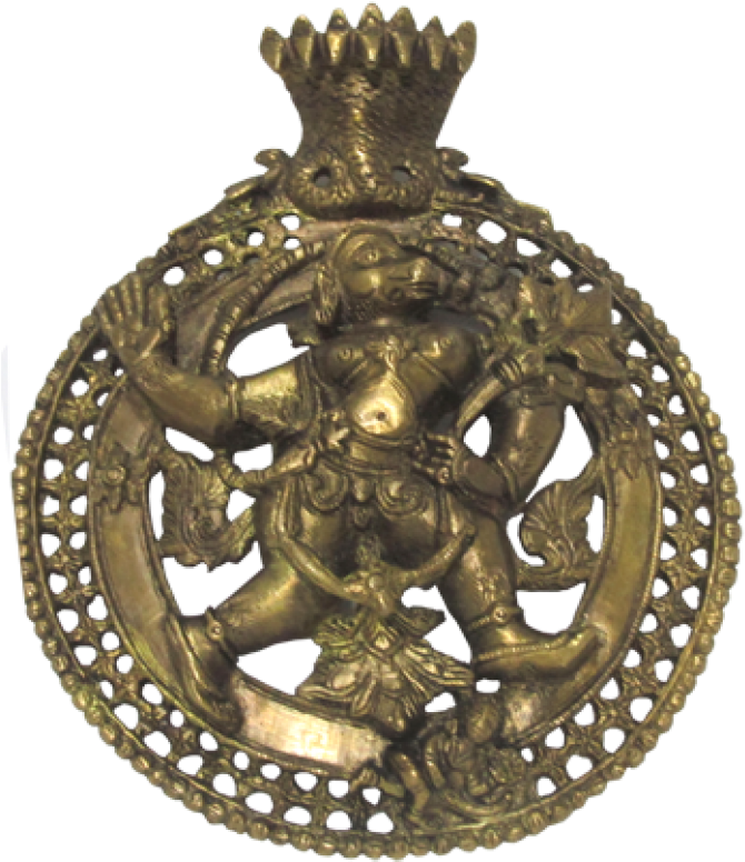 Sankat Mochan Bahubali Hanuman Yantra Clipart (670x776), Png Download