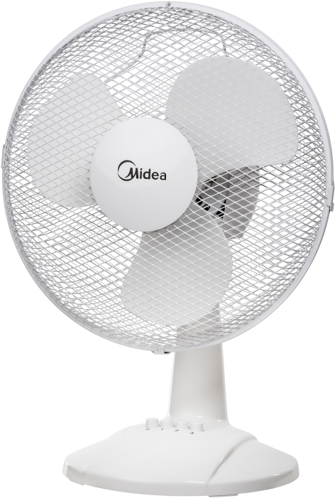 Midea 12" Table Fan - Worten Ventoinhas Clipart (500x749), Png Download